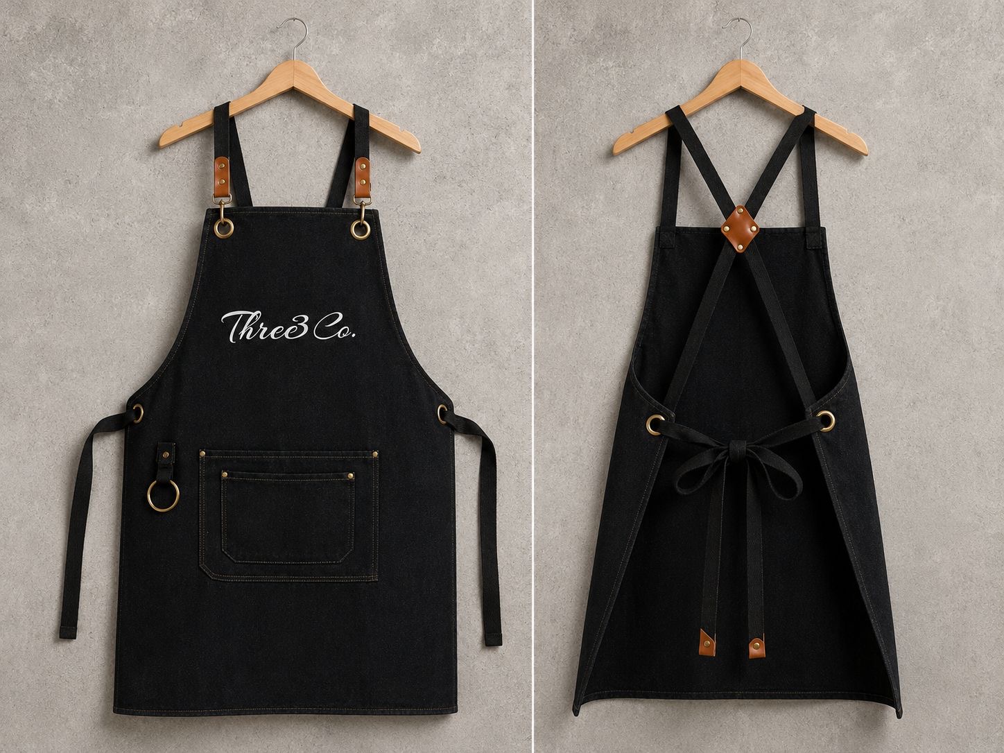 THRE3 CO. APRON
